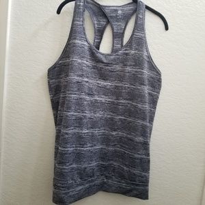 Racerback tank top CHAMPION black gray XL